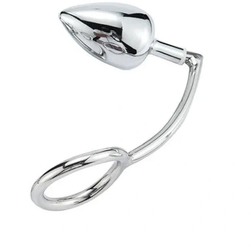 with Stainless DiscreetChoice Ring Hook Cock Set Steel 4663 Anal 0823